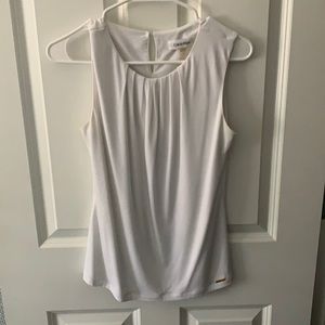 Calvin Klein White Tank Top Size 4